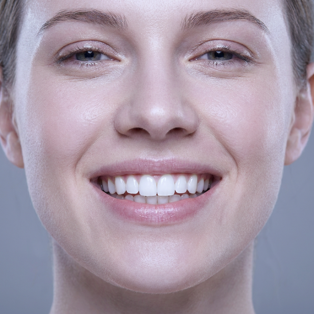 A radiant healthy smile